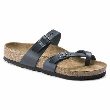 Dámské Mayari Birkenstock Oiled Læder Blankyt | CZ 397YXF